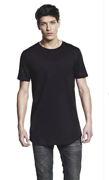 Continental-clothing-T-shirt-zwart-lang-mannen